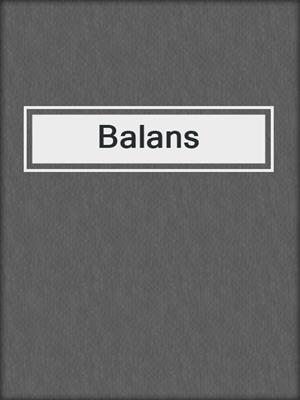 cover image of Balans