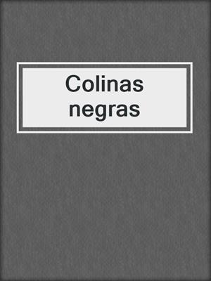 cover image of Colinas negras