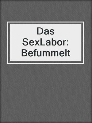 cover image of Das SexLabor: Befummelt