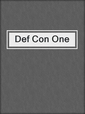 cover image of Def Con One