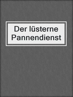 cover image of Der lüsterne Pannendienst