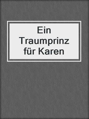 cover image of Ein Traumprinz für Karen