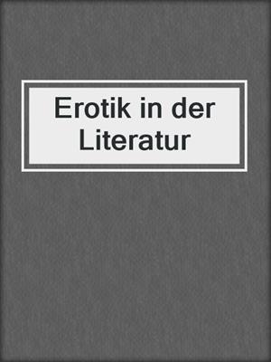Erotik in der Literatur