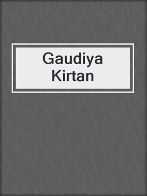 Gaudiya Kirtan