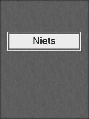 cover image of Niets