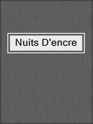 cover image of Nuits D'encre