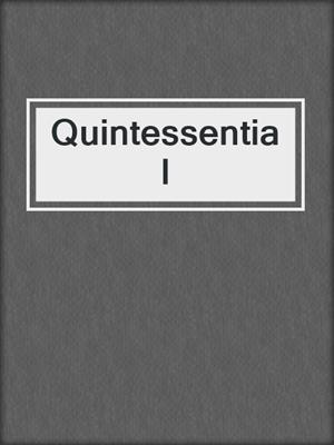 cover image of Quintessential