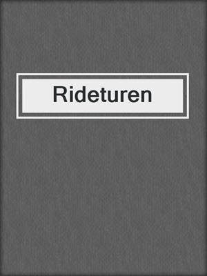 cover image of Rideturen