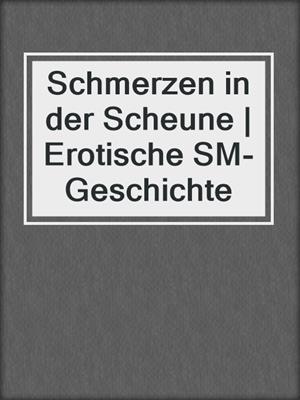 cover image of Schmerzen in der Scheune | Erotische SM-Geschichte