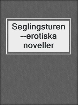 cover image of Seglingsturen--erotiska noveller