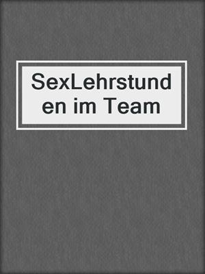 cover image of SexLehrstunden im Team