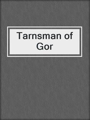 cover image of Tarnsman of Gor