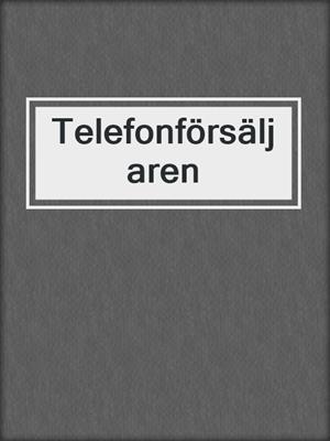cover image of Telefonförsäljaren